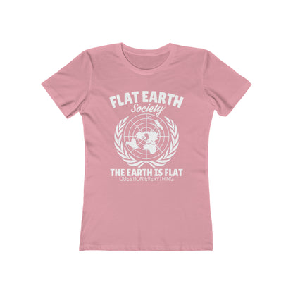 Flat Earth Society - Women's T-shirt