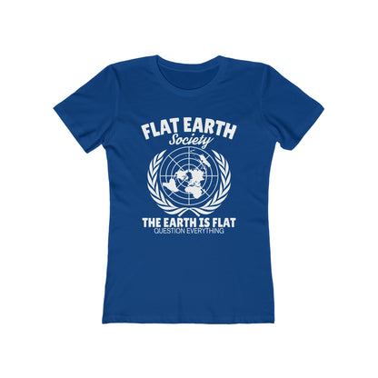 Flat Earth Society - Women's T-shirt