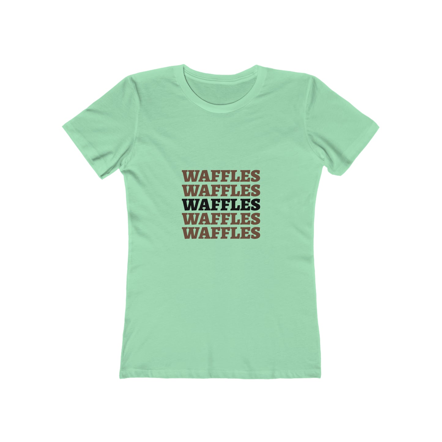 Waffles Mantra - Women's T-shirt