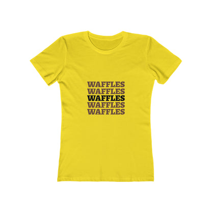 Waffles Mantra - Women's T-shirt