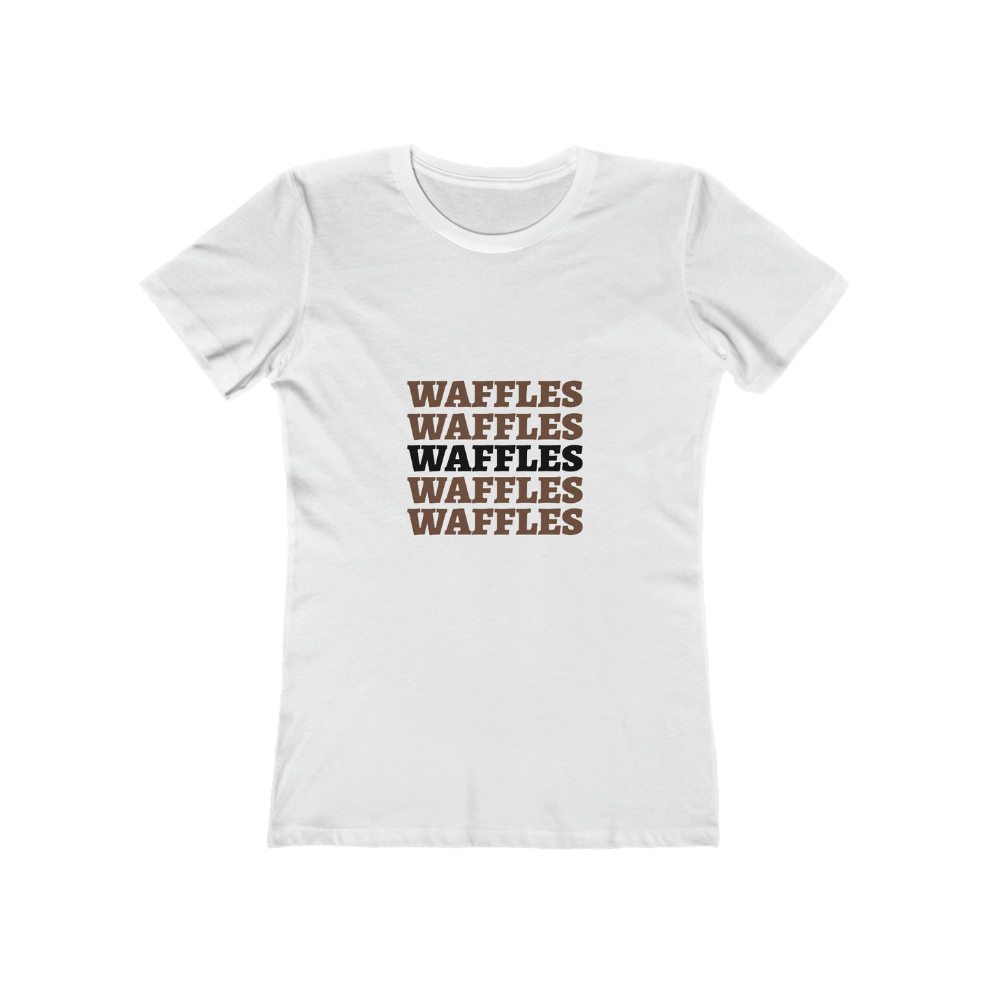 Waffles Mantra - Women's T-shirt