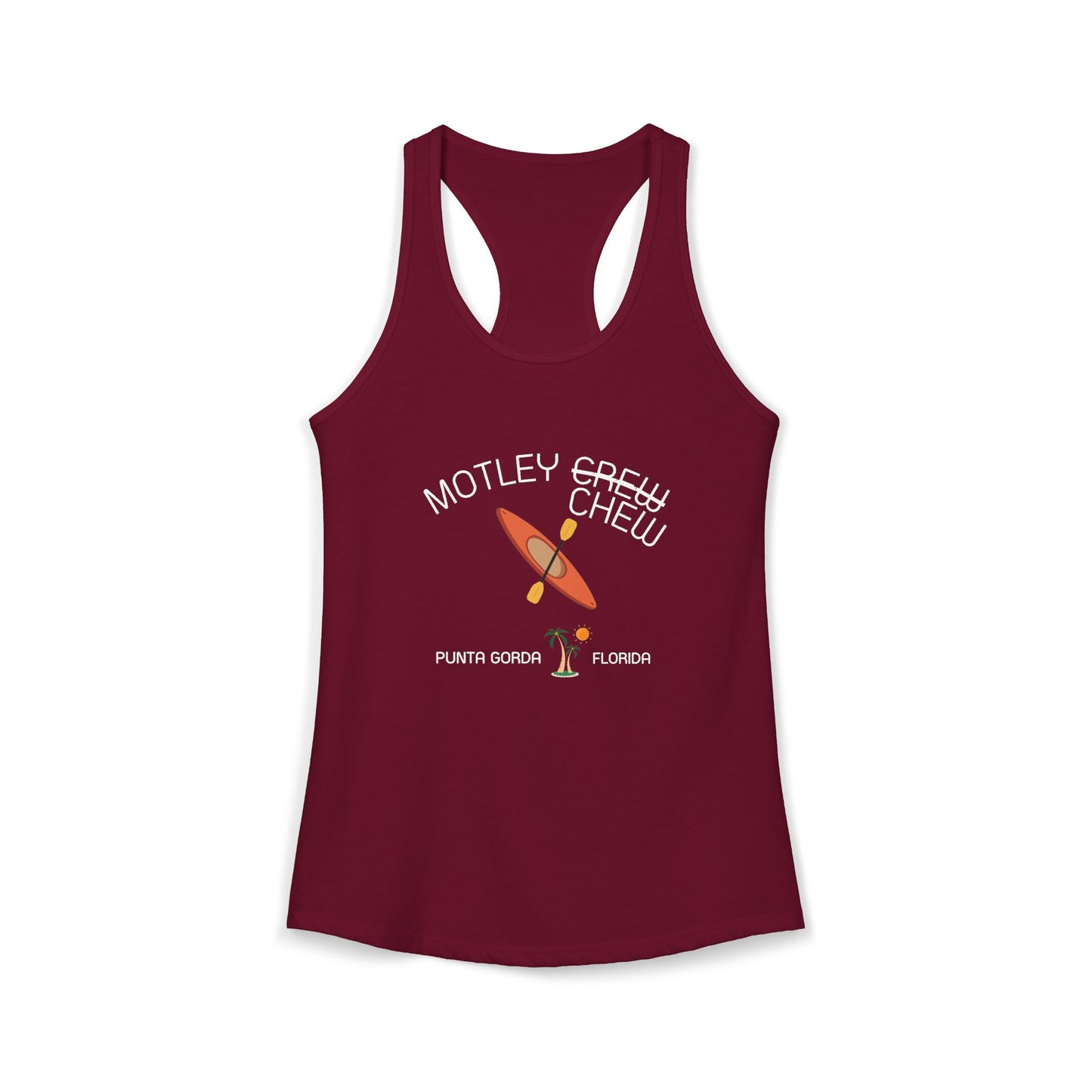 Motley Chew Crew - Women's Ideal Racerback Tank