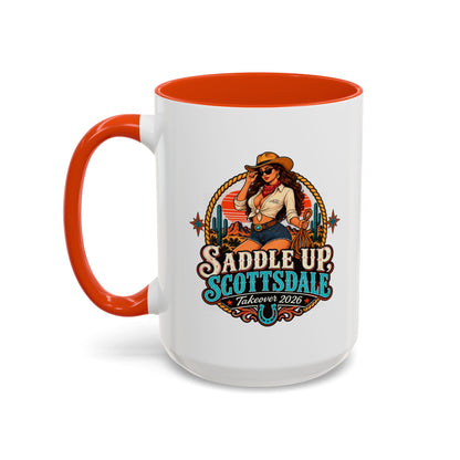 Saddle Up Scottsdale - Colorful Ceramic Mug