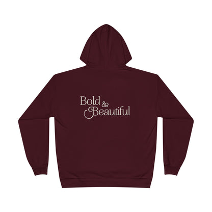 Bold & Beautiful Boudoir Logo - Eco-Friendly Unisex Hoodie