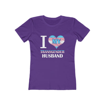 I Heart My Transgender Husband - Women's T-shirt