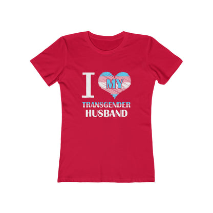 I Heart My Transgender Husband - Women's T-shirt