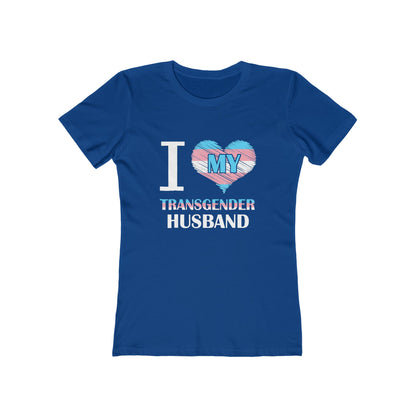 I Heart My Transgender Husband - Women's T-shirt