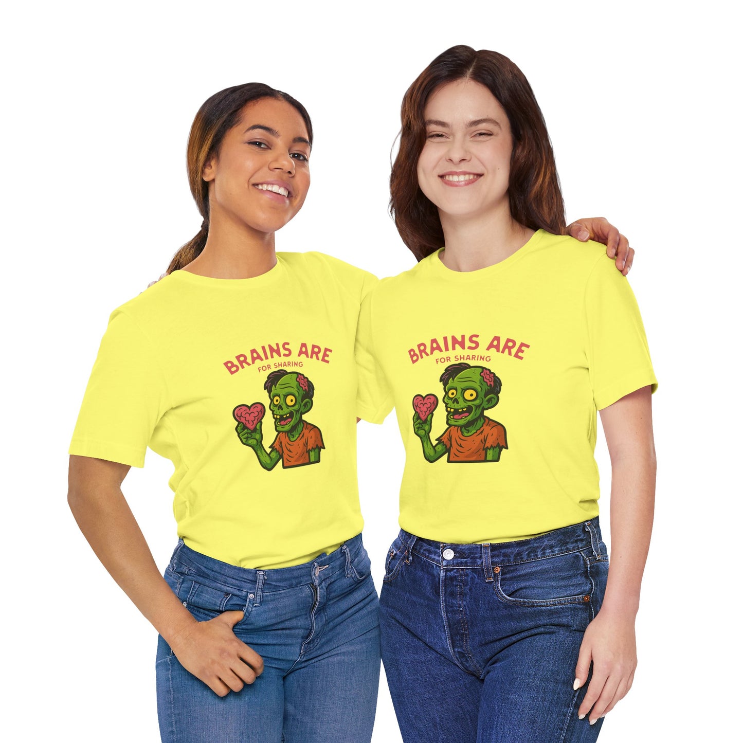 Brains Are For Sharing - Unisex T-Shirt