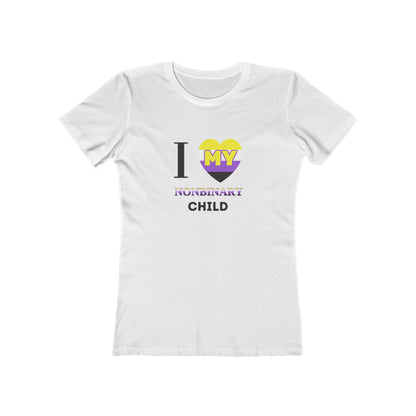 I Heart my NonBinary Child - Women's T-shirt