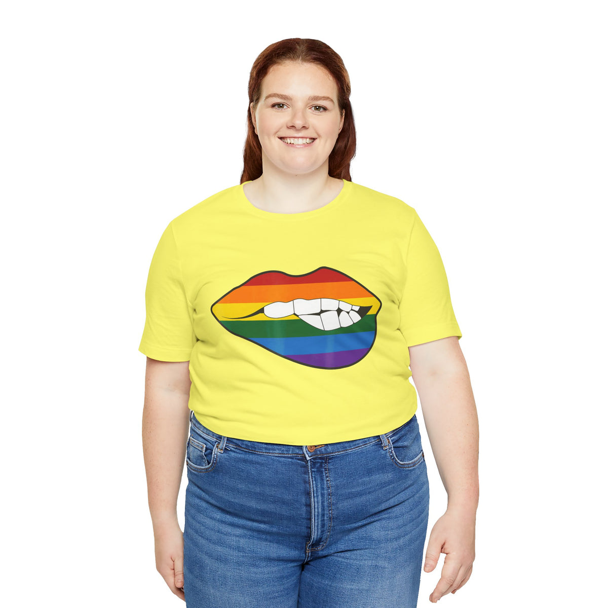 Pride Biting Lips - Unisex T-Shirt