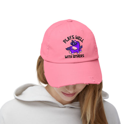 Plays Well With Others (Unicorn) - Even More Distressed Cap