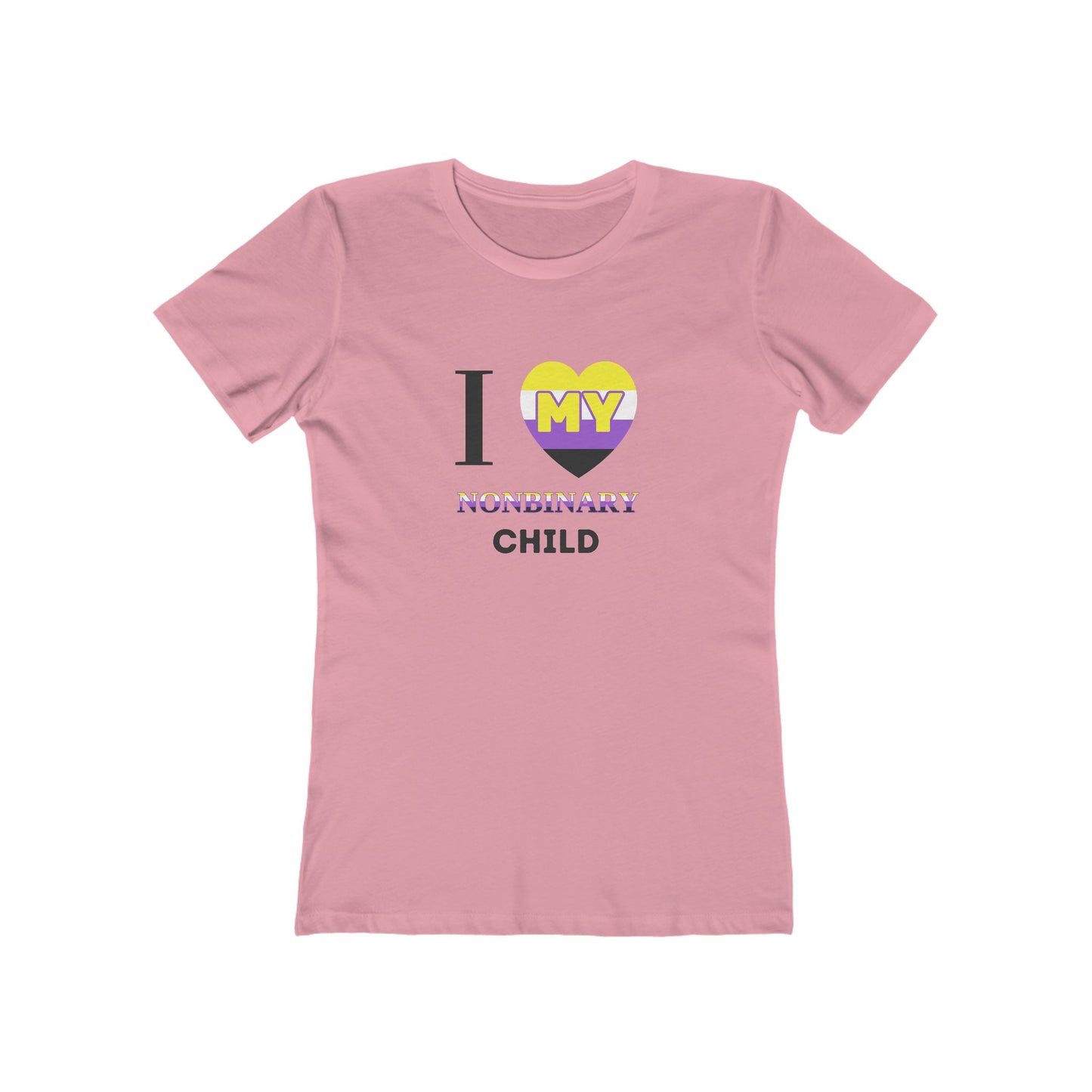 I Heart my NonBinary Child - Women's T-shirt