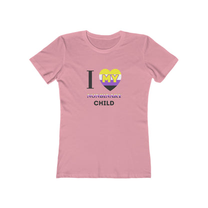 I Heart my NonBinary Child - Women's T-shirt