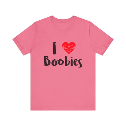 I Heart Boobies - Unisex T-Shirt