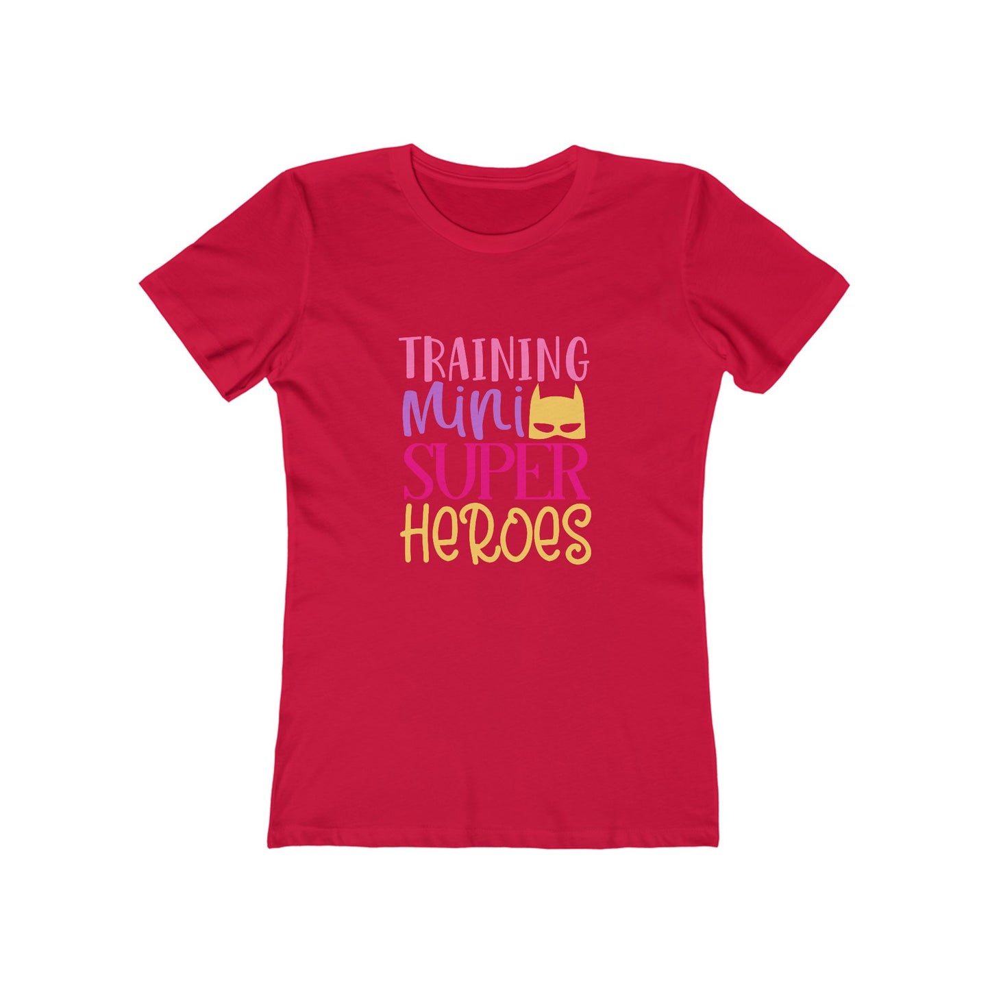 Training Mini Superheroes - Women's T-shirt