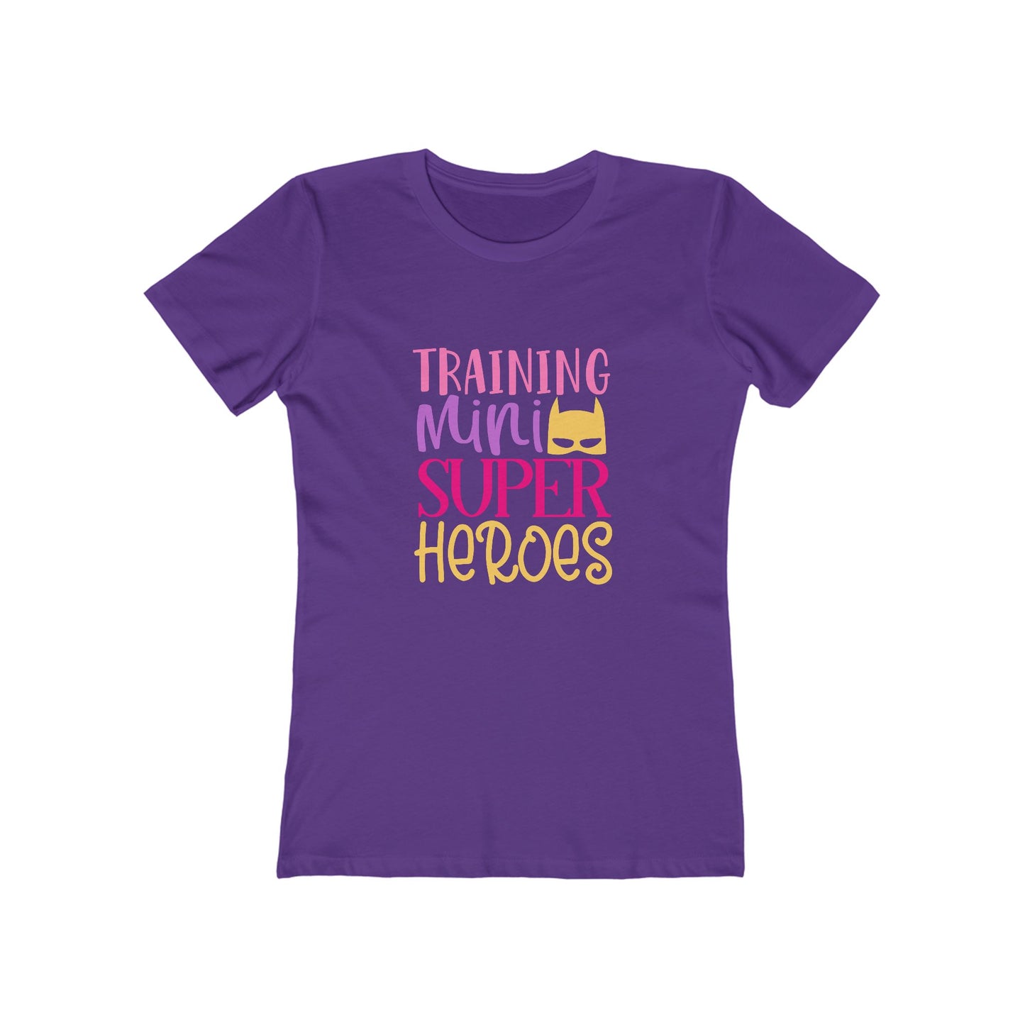 Training Mini Superheroes - Women's T-shirt