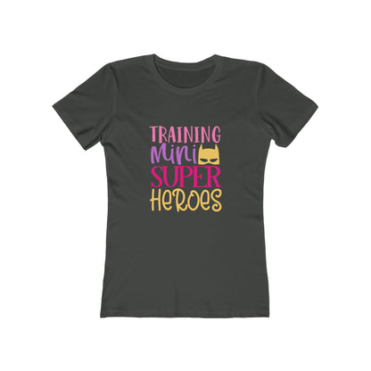 Training Mini Superheroes - Women's T-shirt