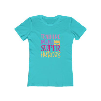 Training Mini Superheroes - Women's T-shirt