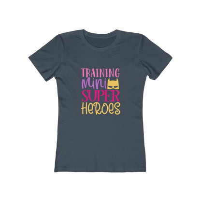 Training Mini Superheroes - Women's T-shirt