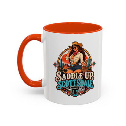 Saddle Up Scottsdale - Colorful Ceramic Mug
