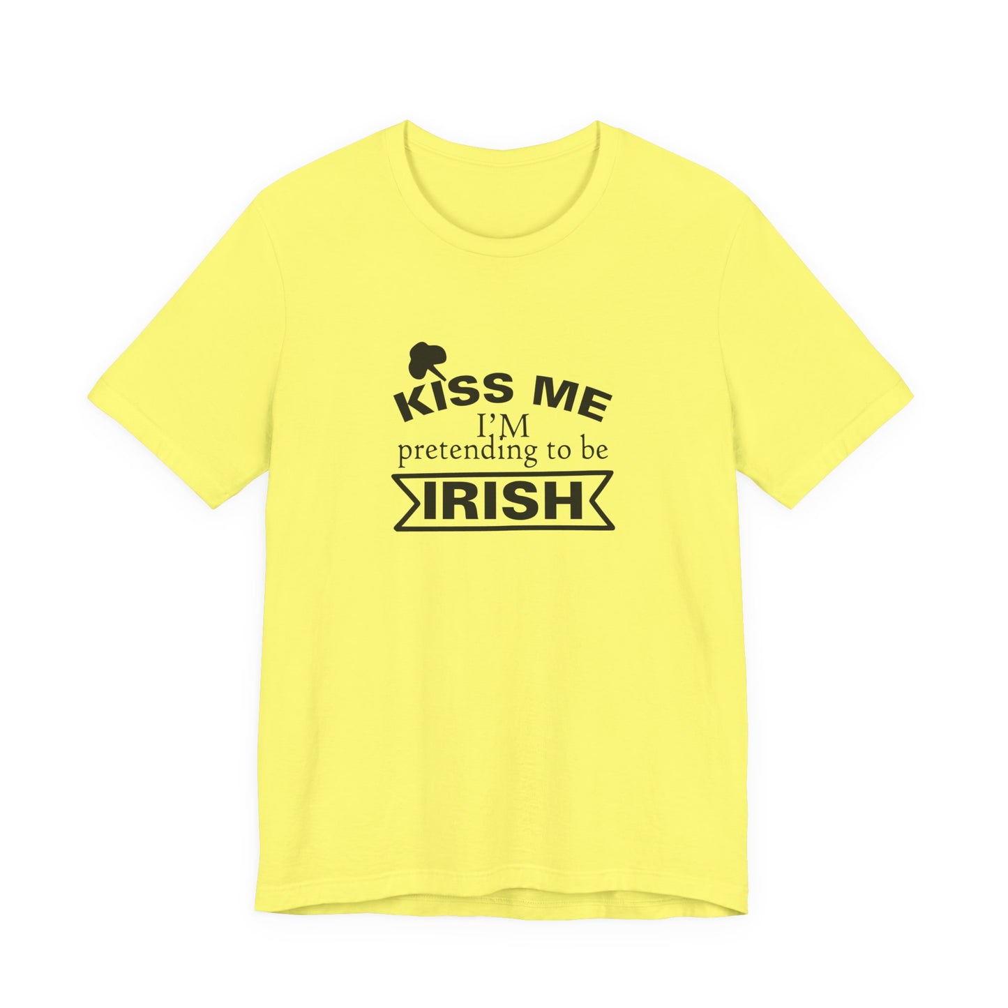 Kiss Me, I'm Pretending to be Irish - Men's T-shirt