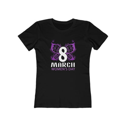 International Women's Day -  Butterfly Elegance - Women's T-shirt