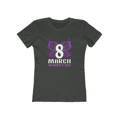 International Women's Day -  Butterfly Elegance - Women's T-shirt