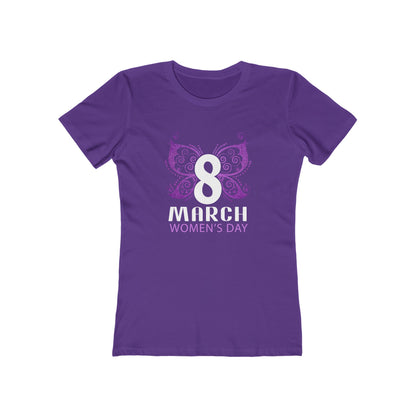 International Women's Day -  Butterfly Elegance - Women's T-shirt