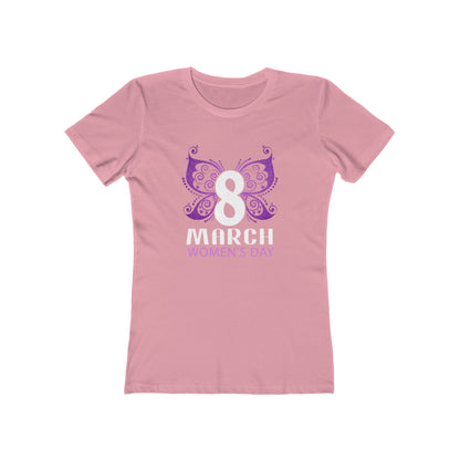 International Women's Day -  Butterfly Elegance - Women's T-shirt