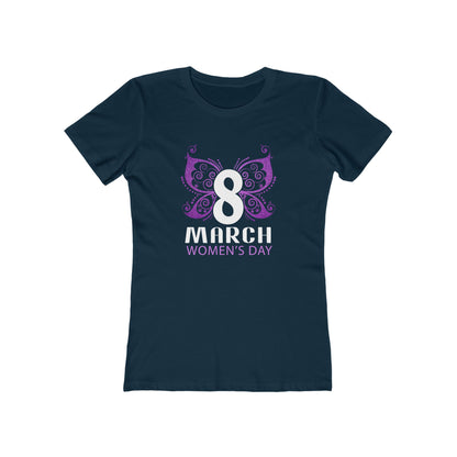 International Women's Day -  Butterfly Elegance - Women's T-shirt