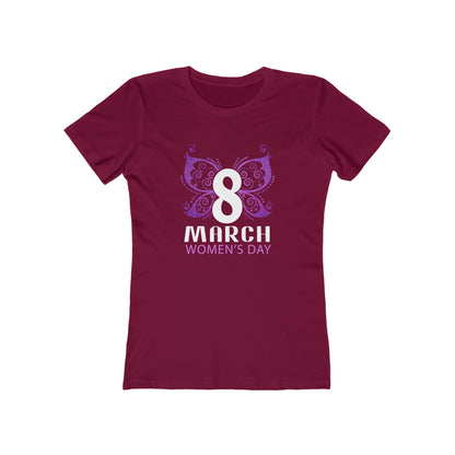 International Women's Day -  Butterfly Elegance - Women's T-shirt