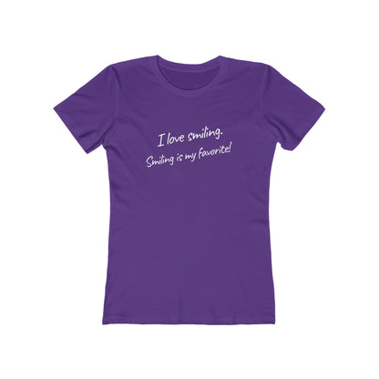 I Love Smiling! - Women's T-shirt