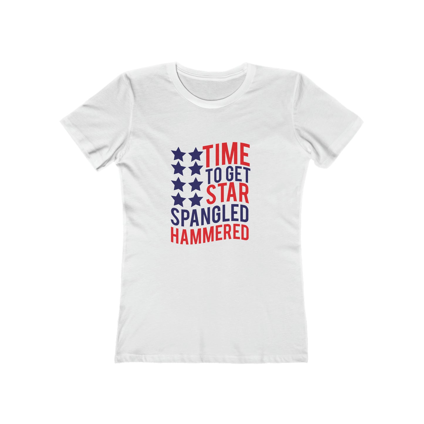 Time To Get Star Spangled Hammered - Women's T-shirt