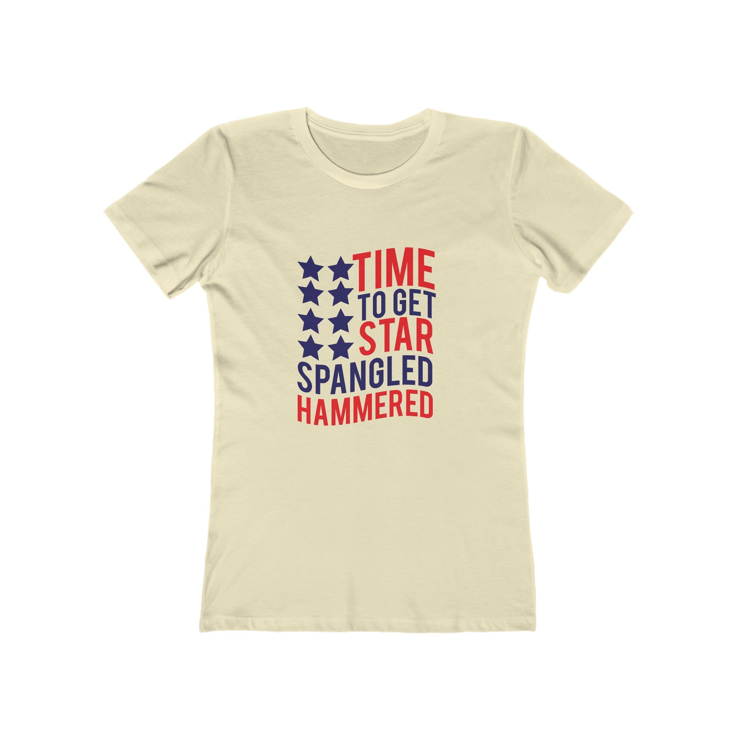 Time To Get Star Spangled Hammered - Women's T-shirt