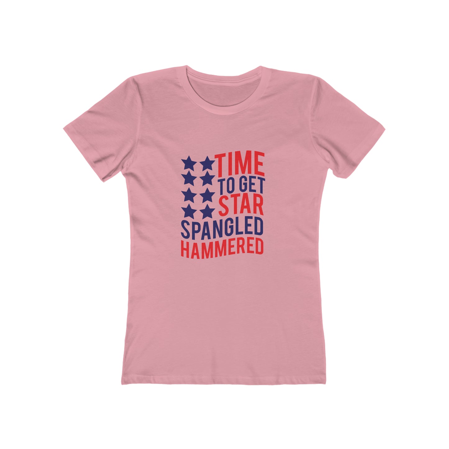 Time To Get Star Spangled Hammered - Women's T-shirt