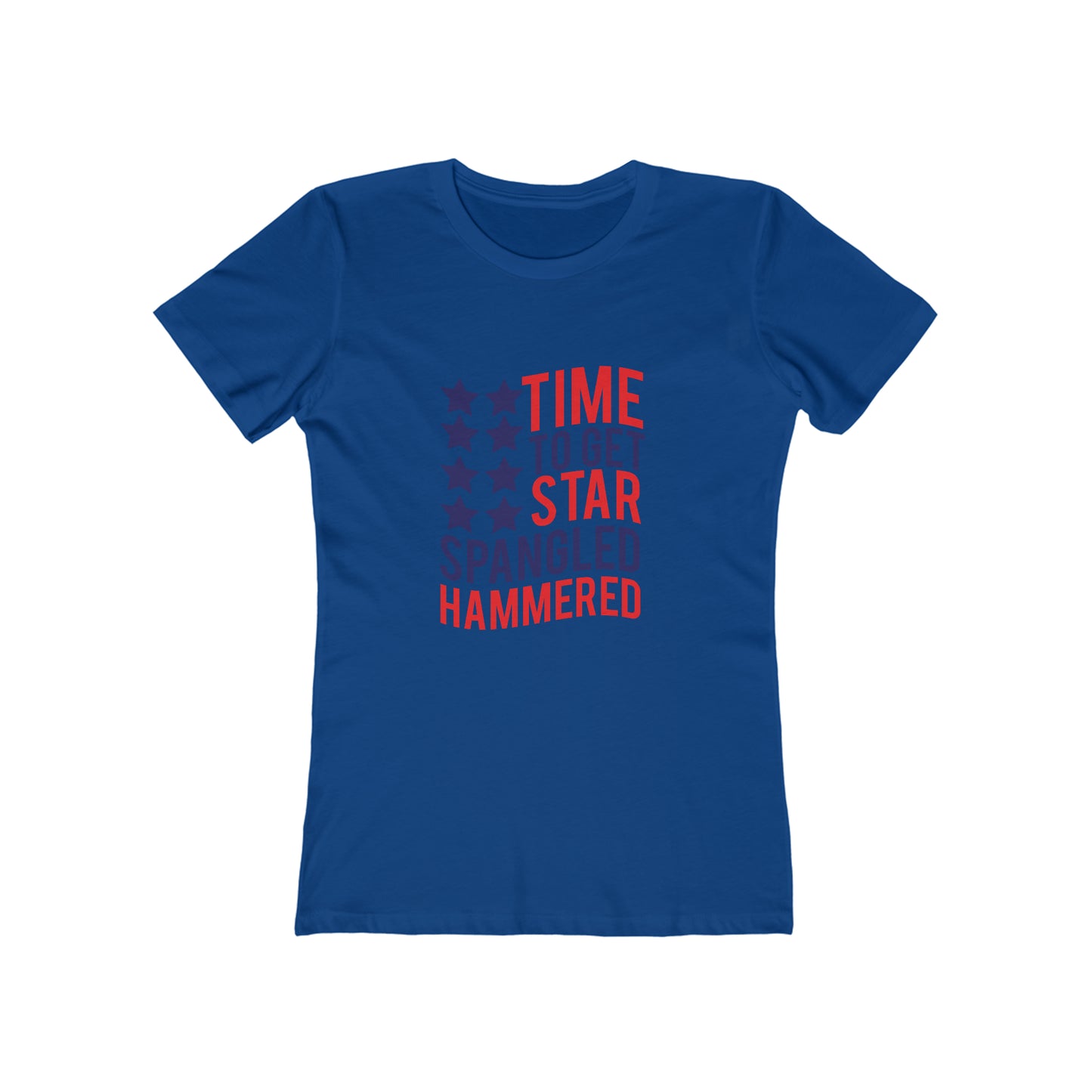 Time To Get Star Spangled Hammered - Women's T-shirt