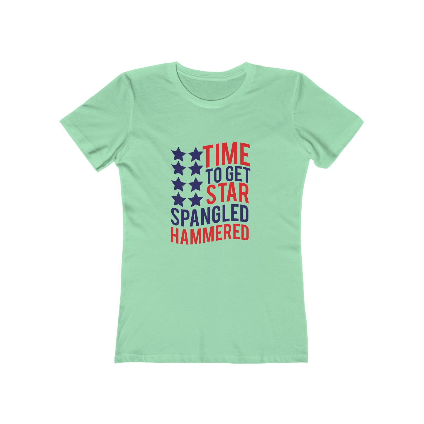 Time To Get Star Spangled Hammered - Women's T-shirt