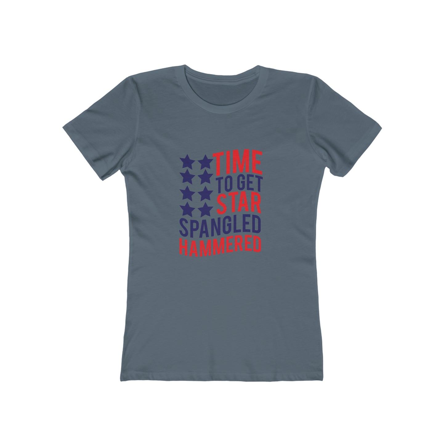 Time To Get Star Spangled Hammered - Women's T-shirt