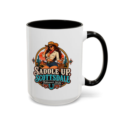 Saddle Up Scottsdale - Colorful Ceramic Mug