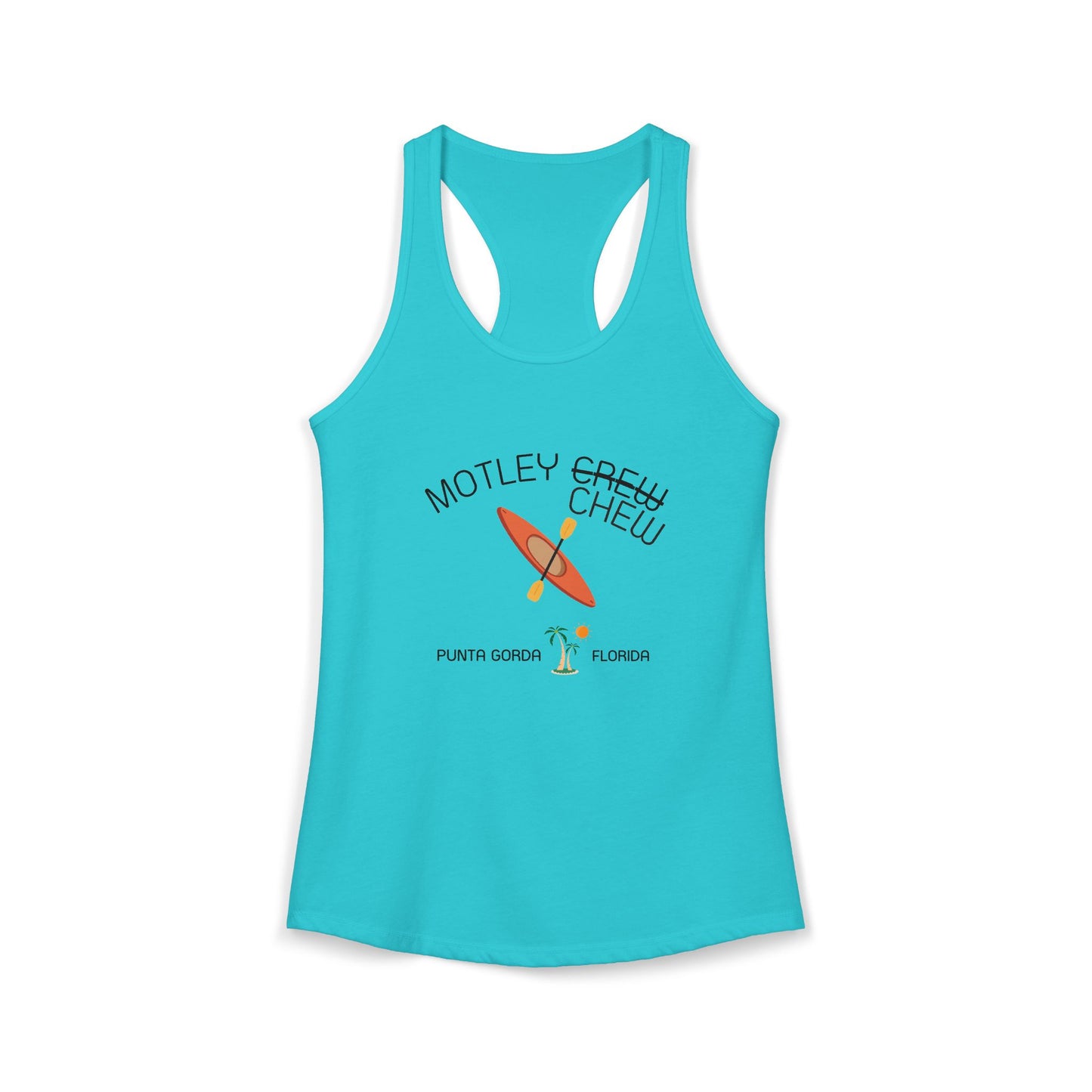 Motley Chew Crew - Women's Ideal Racerback Tank