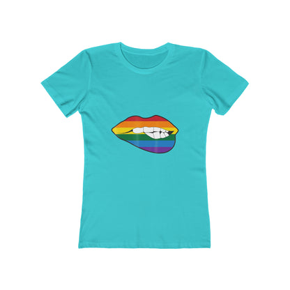 Pride Biting Lips - Women's T-shirt