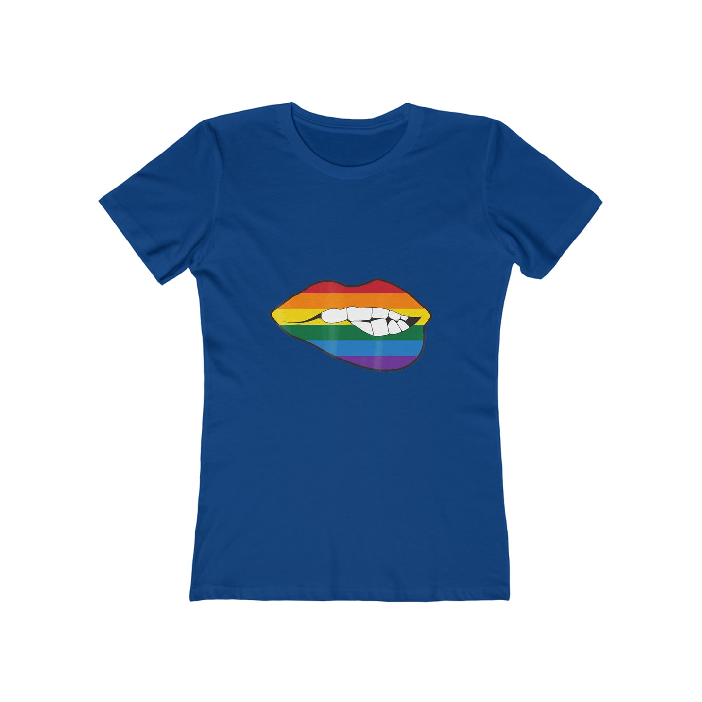 Pride Biting Lips - Women's T-shirt