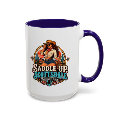 Saddle Up Scottsdale - Colorful Ceramic Mug