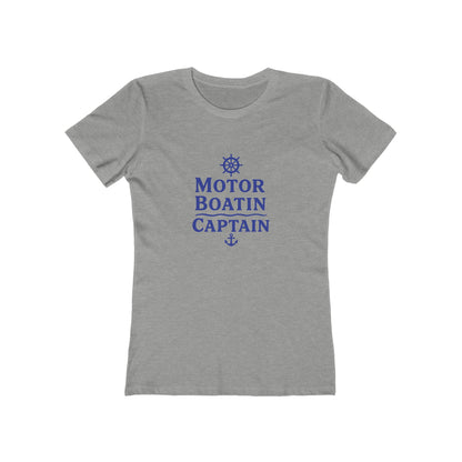 Motor Boatin Captain - Women's T-shirt