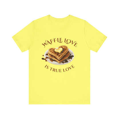 Waffle Love Is True Love - Unisex T-Shirt