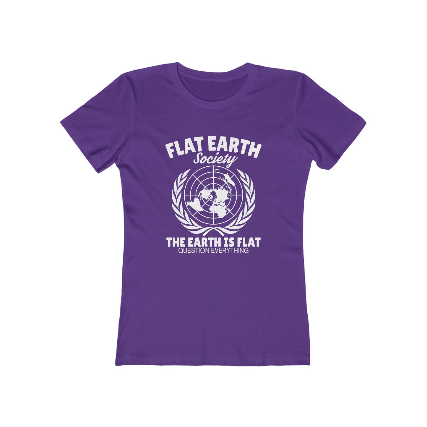 Flat Earth Society - Women's T-shirt