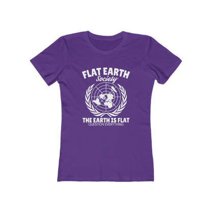 Flat Earth Society - Women's T-shirt