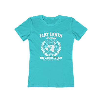 Flat Earth Society - Women's T-shirt