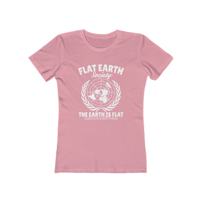 Flat Earth Society - Women's T-shirt