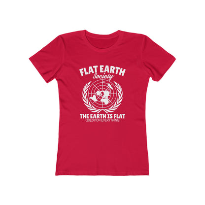 Flat Earth Society - Women's T-shirt